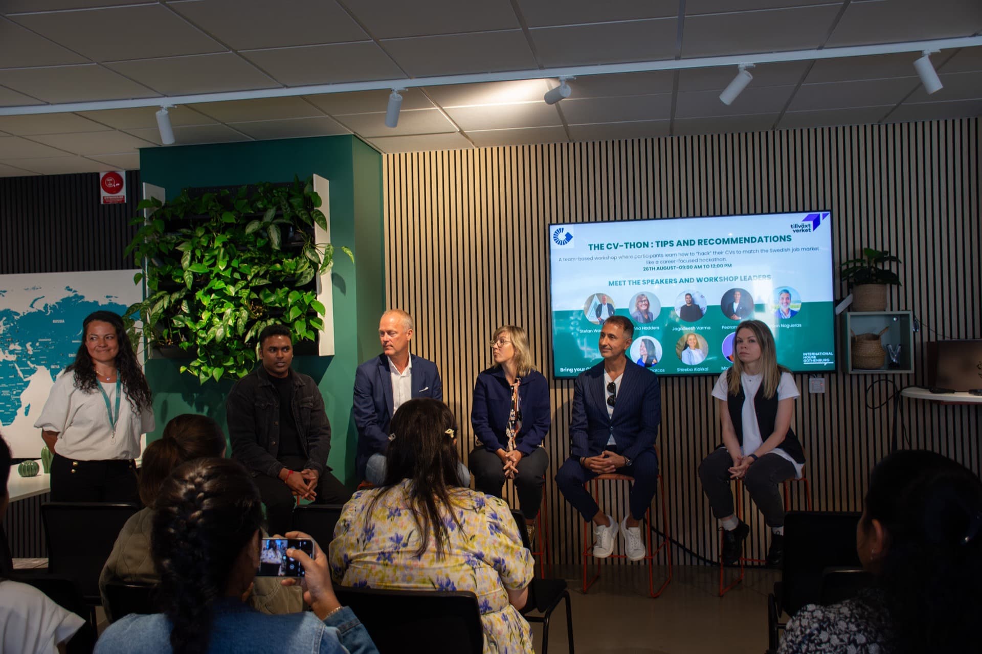A live panel conversation at International House Gothenburg